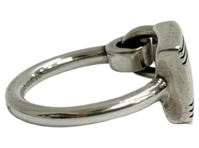 Hermès Bandring mit Cadena-Motiv HERMES Silber - vista 4