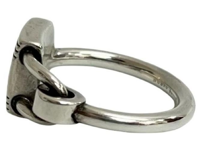 Hermès Bandring mit Cadena-Motiv HERMES Silber - vista 5