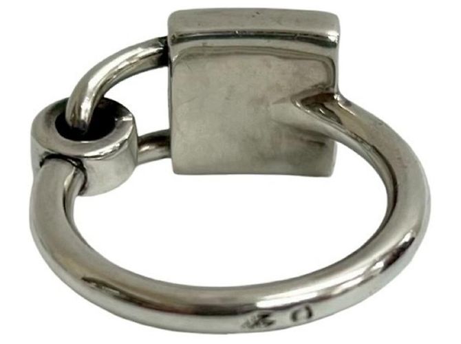Hermès Bandring mit Cadena-Motiv HERMES Silber - vista 6