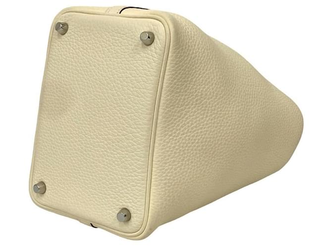 Hermès Picotin Lock PM Handtasche Weiß - Ansicht 8