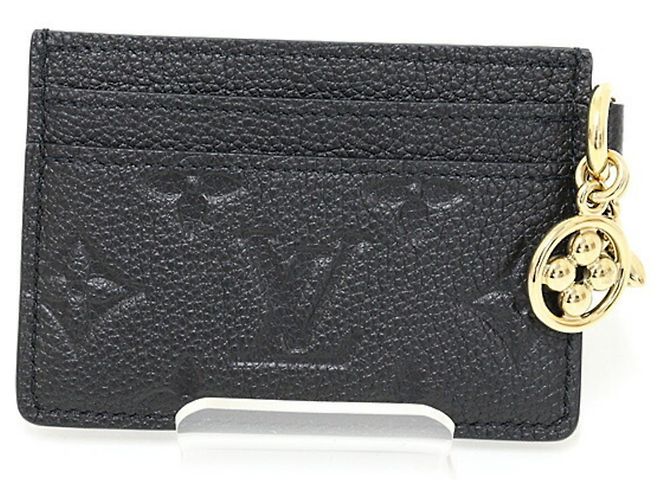 Tarjetero Monogram Empreinte Louis Vuitton Negro - vista 2
