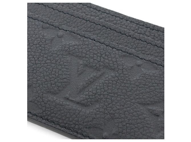 Tarjetero Monogram Empreinte Louis Vuitton Negro - vista 4