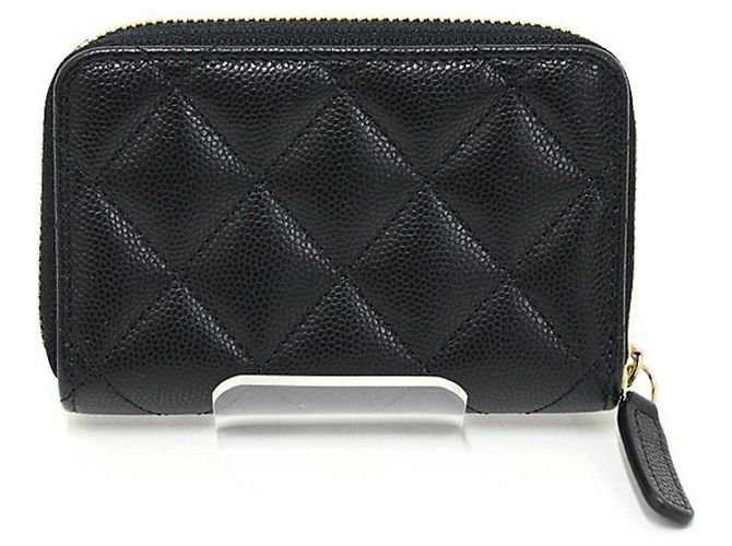 Monedero negro acolchado Chanel - vista 2