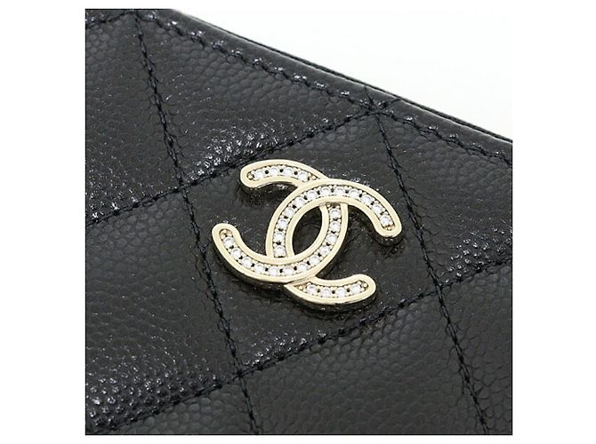 Monedero negro acolchado Chanel - vista 4