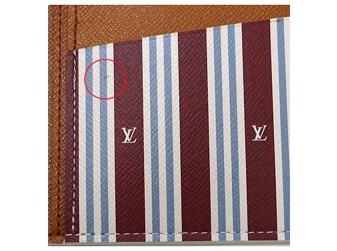 Cartera Larga Brazza Monogram Louis Vuitton Blanco - vista 6