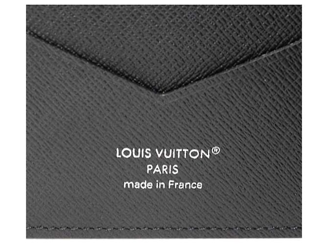 Copri-passaporto Monogram Eclipse Louis Vuitton Nero - vista 4