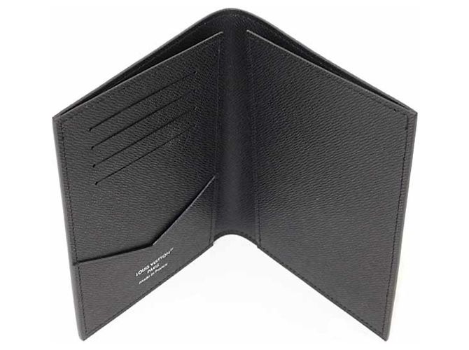 Copri-passaporto Monogram Eclipse Louis Vuitton Nero - vista 5