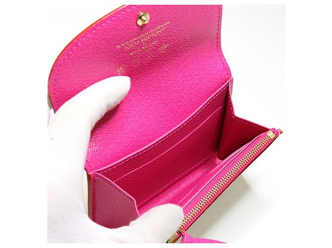 Louis Vuitton Monogram Multicolore Mini Wallet Pink White Multiple colors - view 2