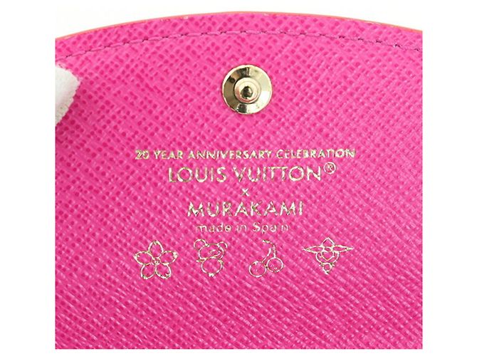 Louis Vuitton Monogram Multicolore Mini Wallet Pink White Multiple colors - view 5