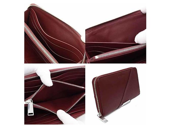 Portafoglio con zip Bottega Veneta Marco Polo Bordò - vista 5