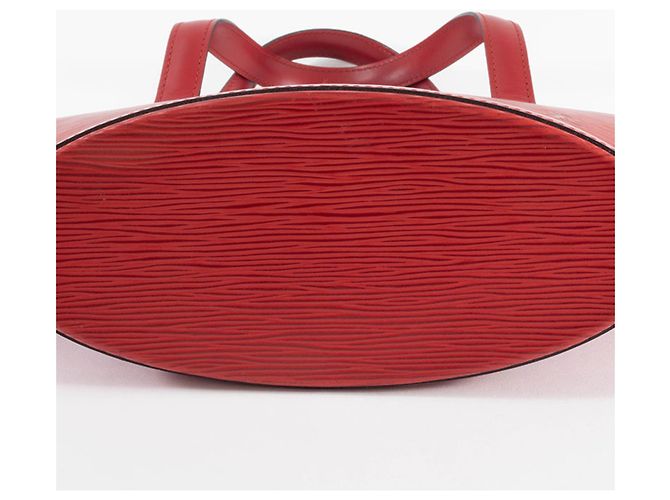 Borsa Tote Saint Jacques Louis Vuitton Rosso - vista 10