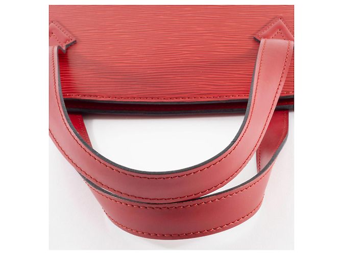 Borsa Tote Saint Jacques Louis Vuitton Rosso - vista 5
