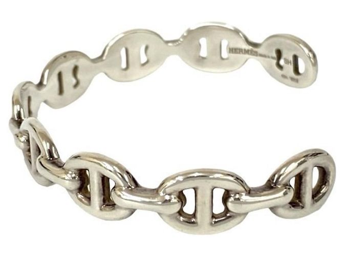 Pulsera Bangle de Plata 925 Chaine d'Ancre Enchaine de Hermès - vista 3