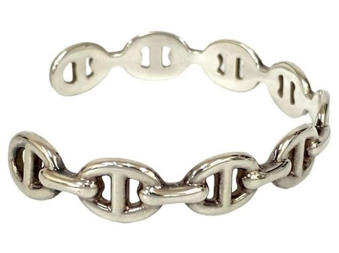 Pulsera Bangle de Plata 925 Chaine d'Ancre Enchaine de Hermès - vista 4