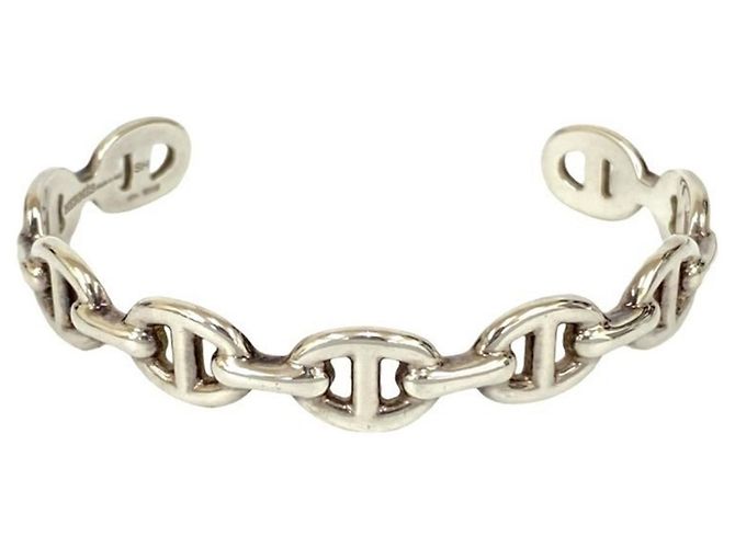 Pulsera Bangle de Plata 925 Chaine d'Ancre Enchaine de Hermès - vista 5