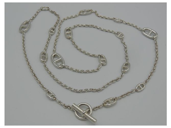 Hermès COLLAR HERMES FARANDOLE DE PLATA MACIZA - vista 4
