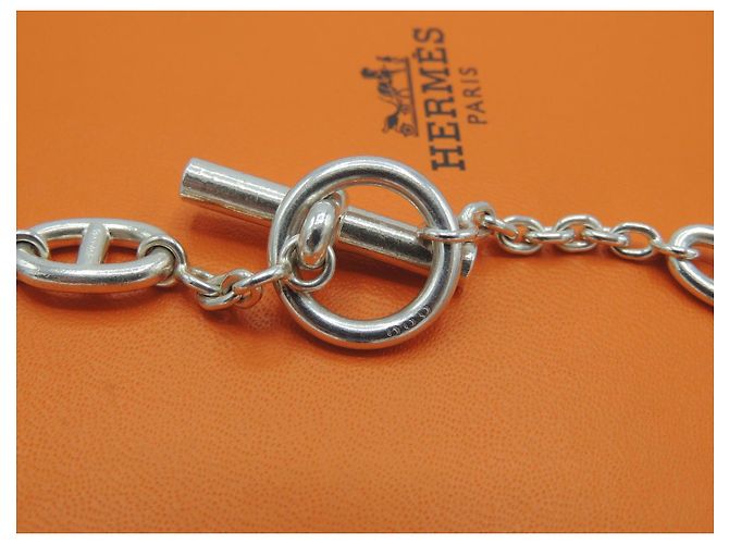 Hermès COLLAR HERMES FARANDOLE DE PLATA MACIZA - vista 5