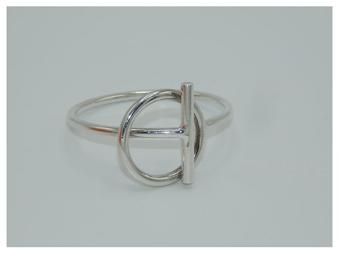 Hermès HERMES RARISSIMO BRACCIALE GLENAN IN ARGENTO MASSICCIO - vista 4