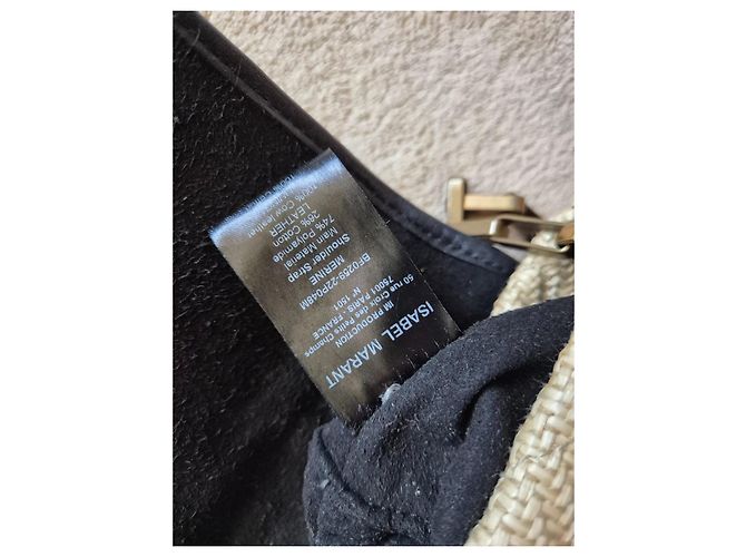 Isabel Marant Handtasche Stroh Beige - Ansicht 7