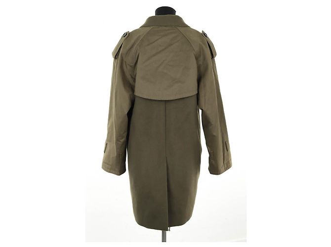 Sportmax Abrigo de lana caqui - vista 4