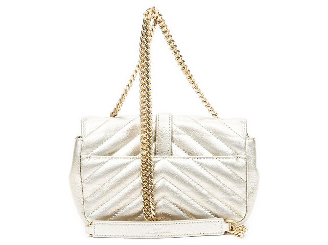 Borsa in Pelle Dorata YVES SAINT LAURENT - 103029 - vista 5
