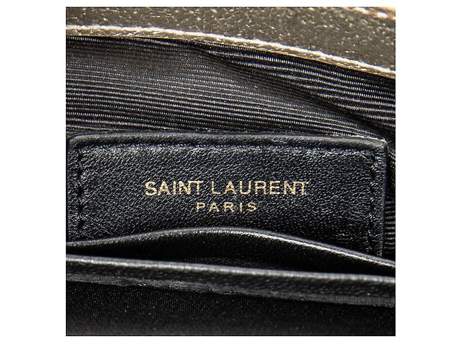 Borsa in Pelle Dorata YVES SAINT LAURENT - 103029 - vista 6