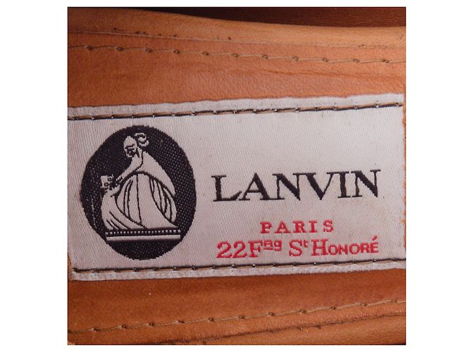 Mocassini in pelle piatti Lanvin Nero - vista 2