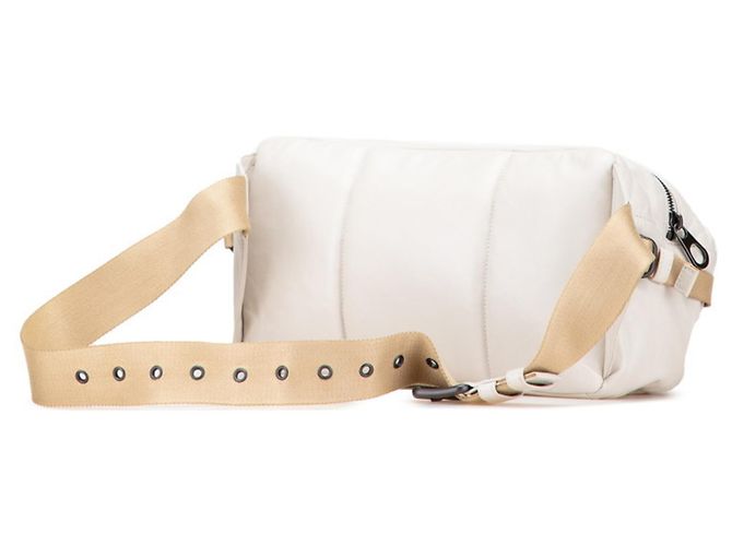 Borsa a vita Intrecciato Bottega Veneta Bianco Beige - vista 2