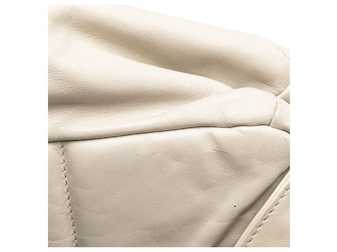 Borsa a vita Intrecciato Bottega Veneta Bianco Beige - vista 6