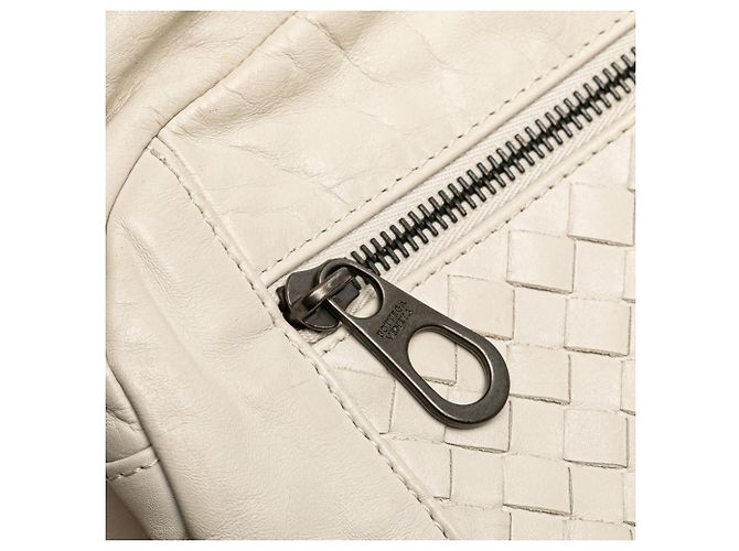 Borsa a vita Intrecciato Bottega Veneta Bianco Beige - vista 8