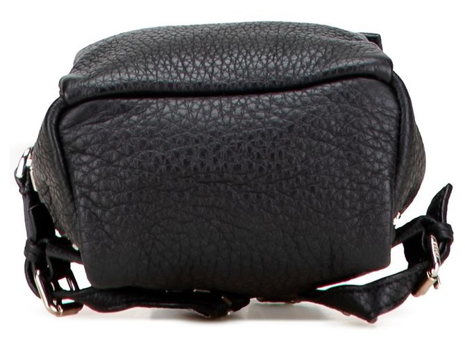 Charm per borsa in pelle nera Fendi Nero - vista 3