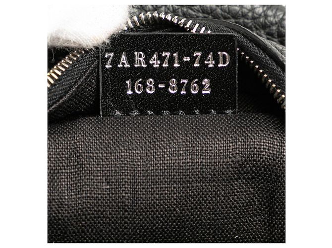 Charm per borsa in pelle nera Fendi Nero - vista 9