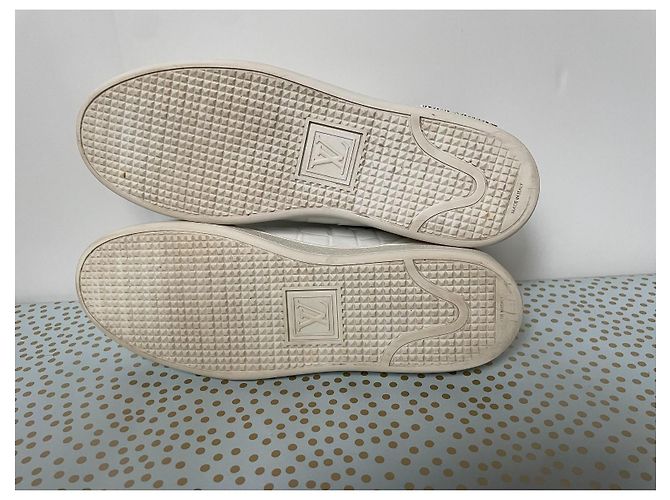 Louis Vuitton FrontRow Leder Sneaker weiß - Ansicht 14