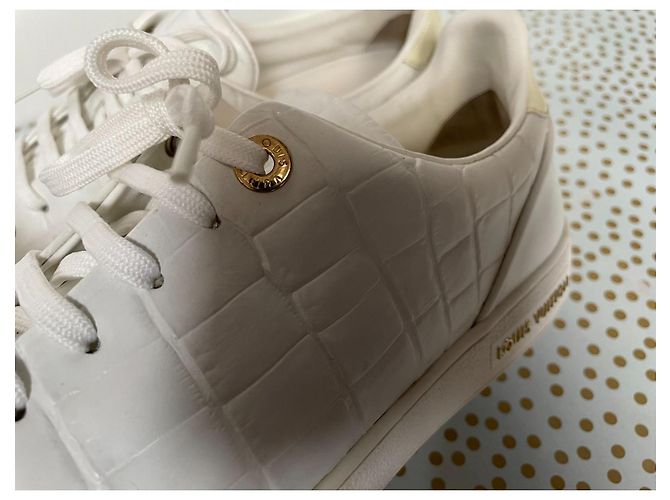 Louis Vuitton FrontRow Leder Sneaker weiß - Ansicht 4
