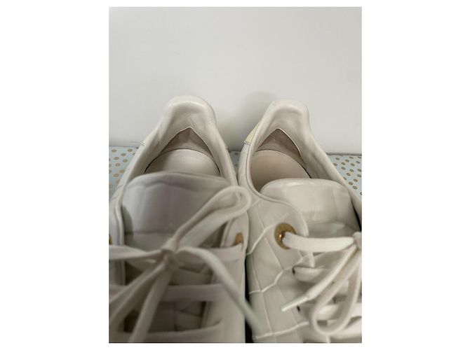 Louis Vuitton FrontRow Leder Sneaker weiß - Ansicht 9