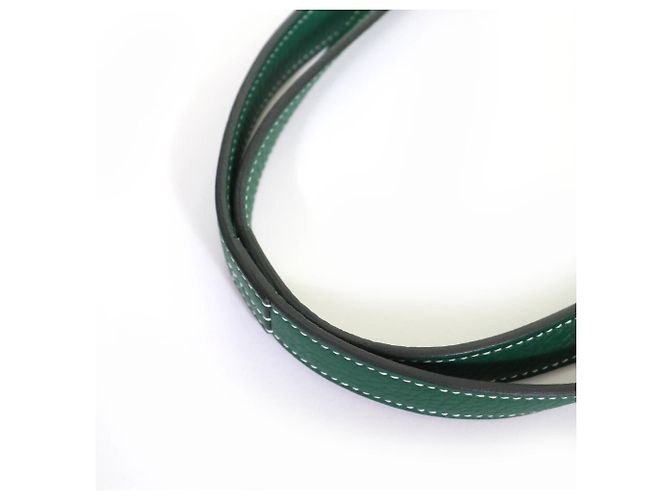 Borsa tote Hermès Cabas Serie 31 Taurillon Clemence Verde - vista 6