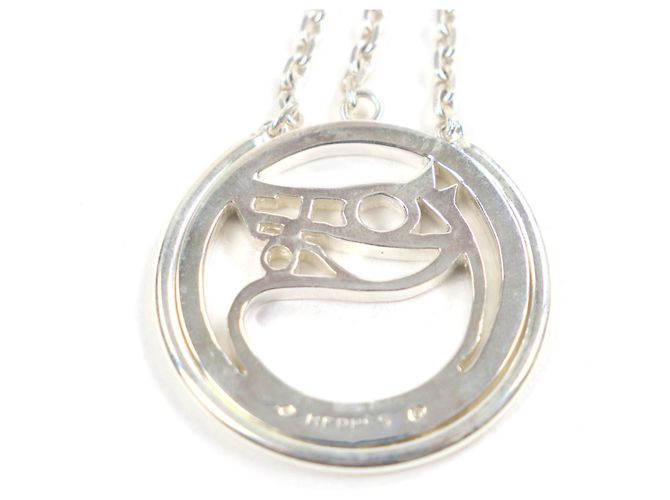 Charm Cheval Hermès Argento Metallo - vista 3