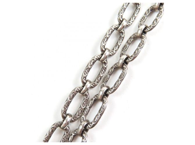 Collana lunga a catena Arabesque con G intrecciato GUCCI - vista 7