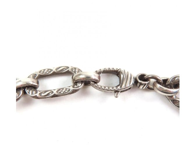 Collana lunga a catena Arabesque con G intrecciato GUCCI - vista 8
