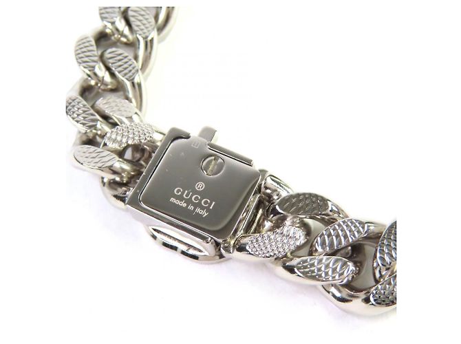 Collana Choker con Logo Script GUCCI 675769 Argento - vista 7