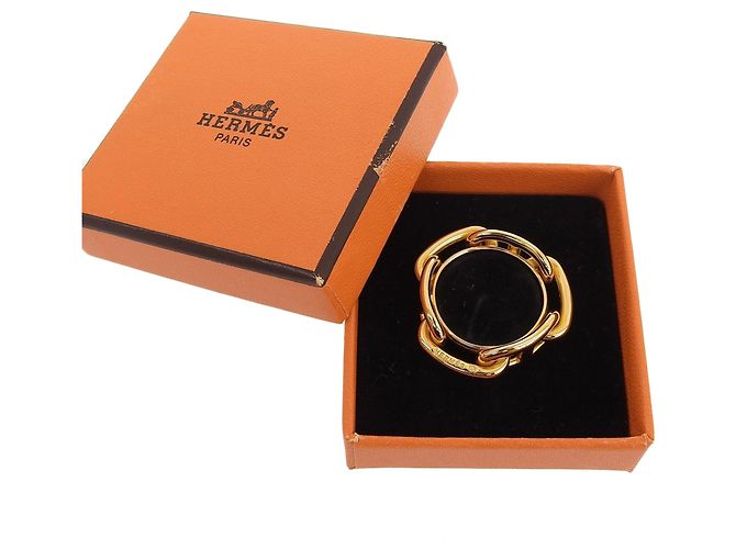 Ring Hermès Anillo de pañuelo Chaine d'Ancre Hermes Lugate Dorado - vista 2