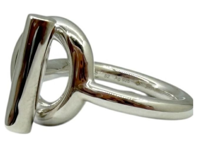 Ring Anillo de plata Hermès Echappé - vista 4