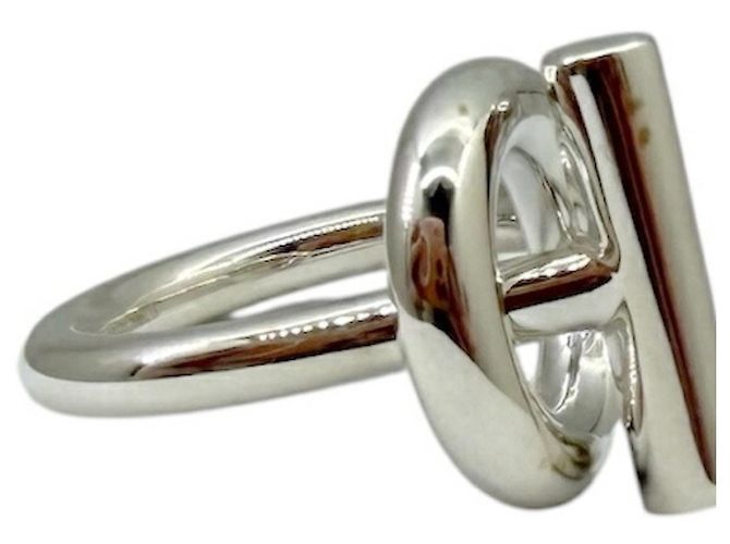Ring Anillo de plata Hermès Echappé - vista 5