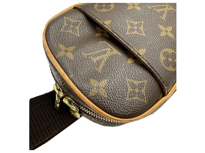 Borsa a corpo Pochette Ganju Monogram Louis Vuitton Marrone Monogramma - vista 3