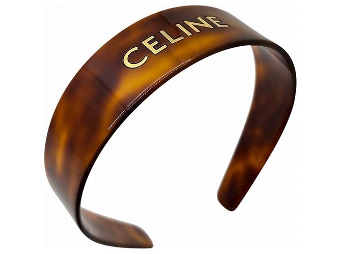 Céline Acessório de cabelo Celine Brown Alice Band - vista 2