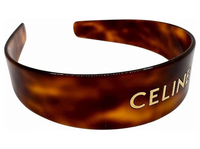Céline Acessório de cabelo Celine Brown Alice Band - vista 3