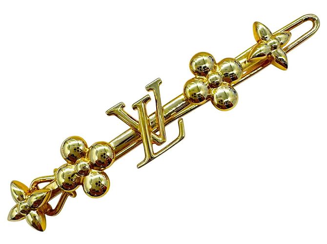 Fermaglio per capelli Baby Louis di Louis Vuitton D'oro - vista 2