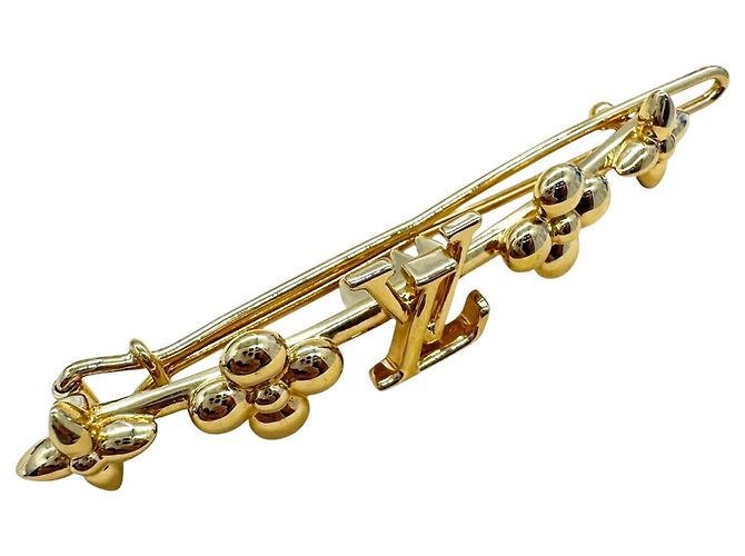 Fermaglio per capelli Baby Louis di Louis Vuitton D'oro - vista 5