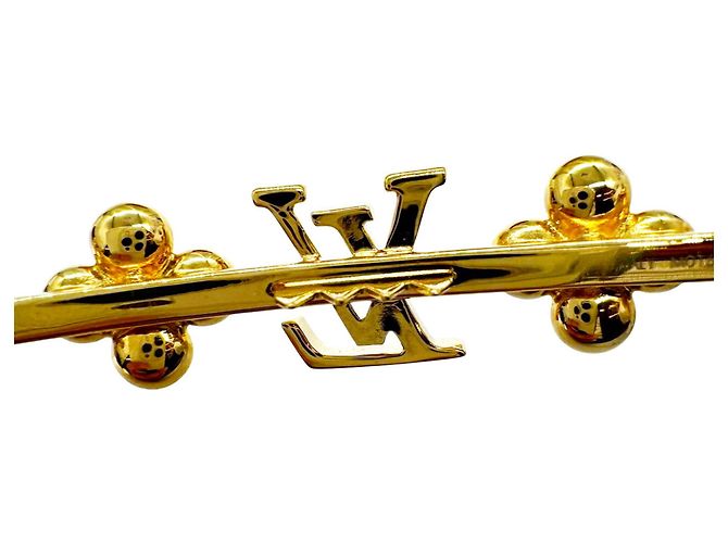 Fermaglio per capelli Baby Louis di Louis Vuitton D'oro - vista 8