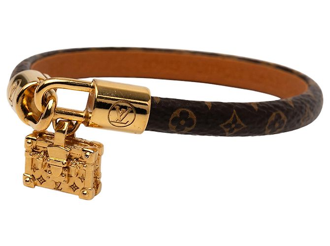 Twist Bracciale Petite Malle Keep It Monogramma Marrone Louis Vuitton - vista 2